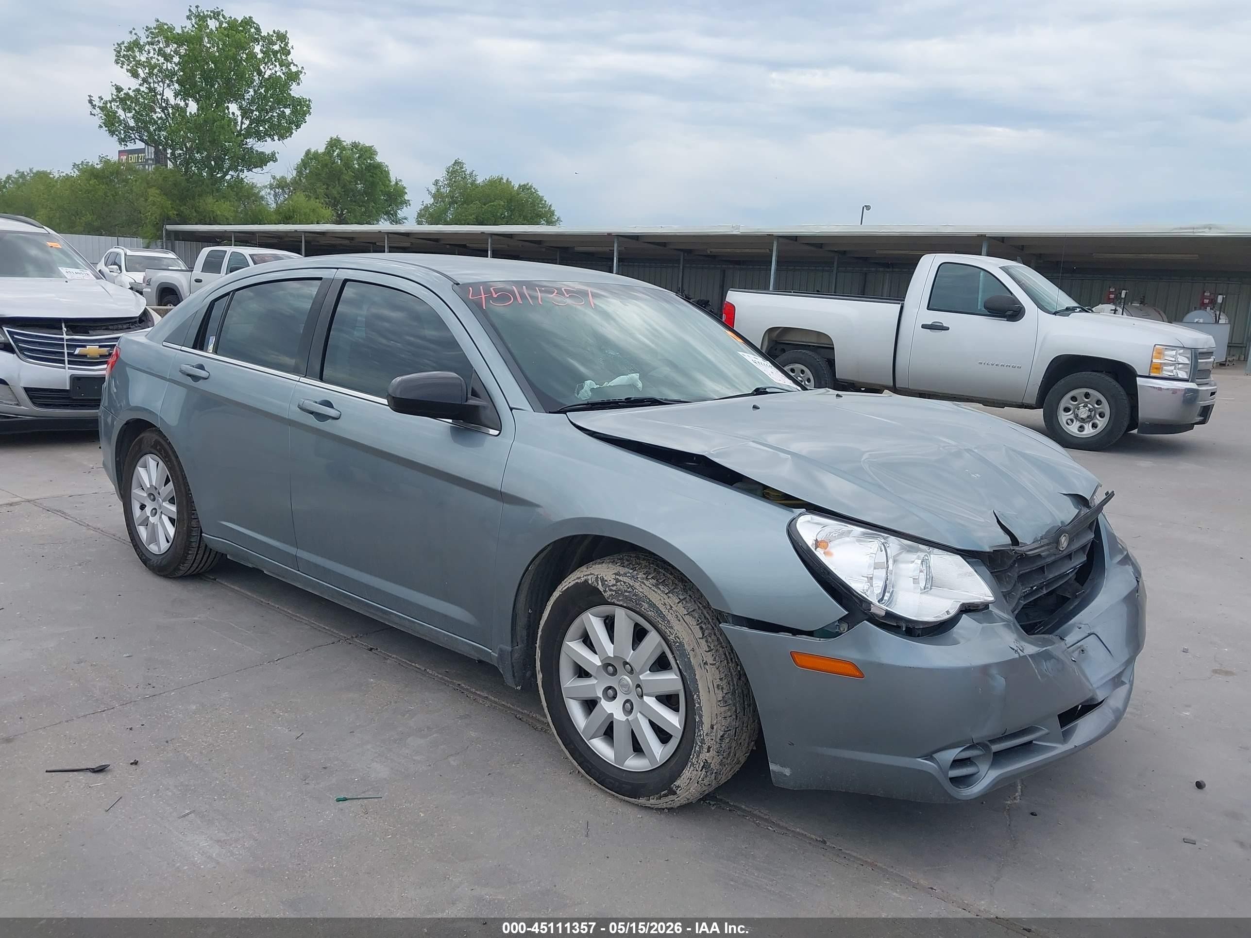 2010 Chrysler Sebring Touring Green vin: 1C3CC4FB8AN210519