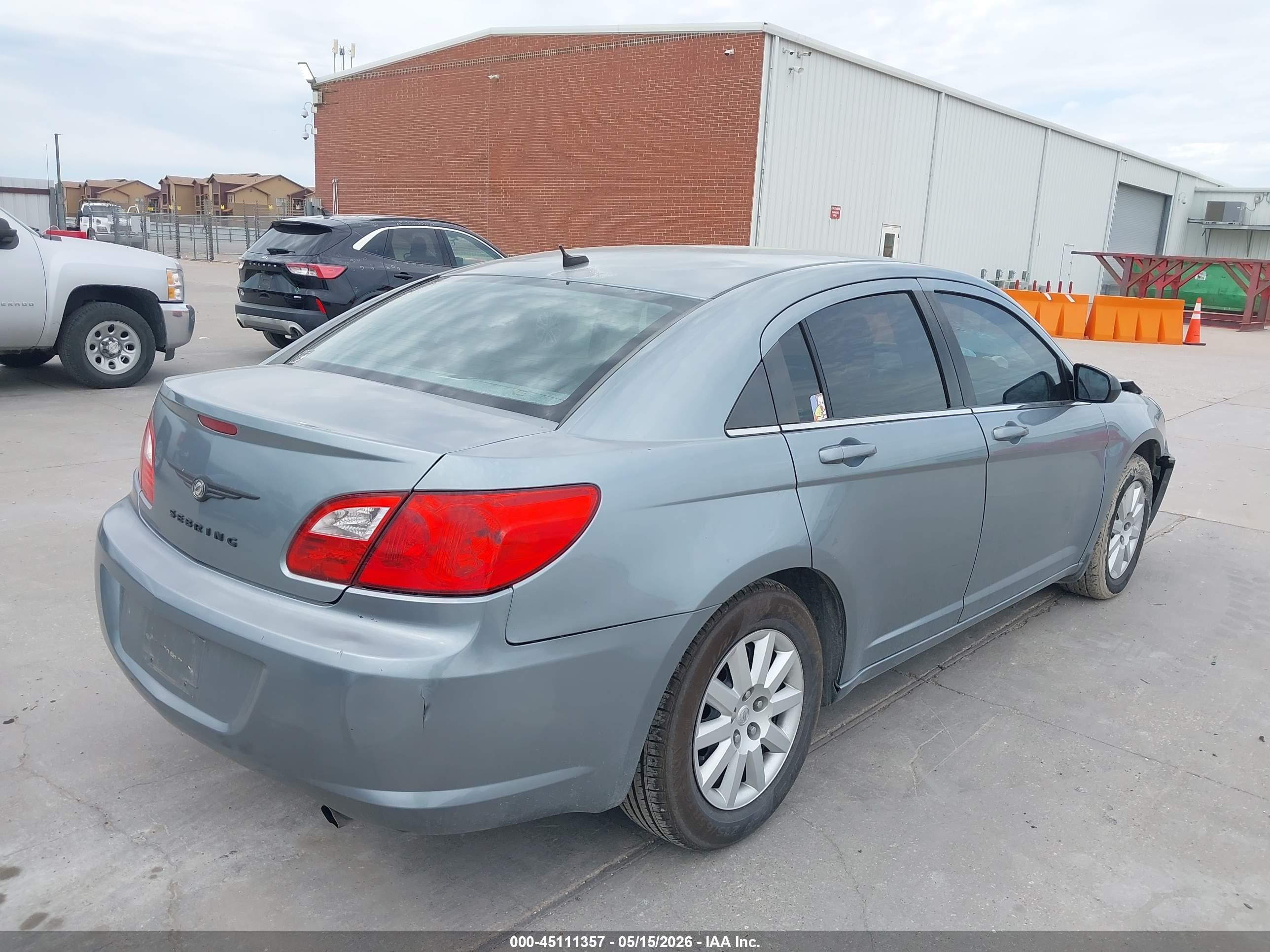 2010 Chrysler Sebring Touring Green vin: 1C3CC4FB8AN210519