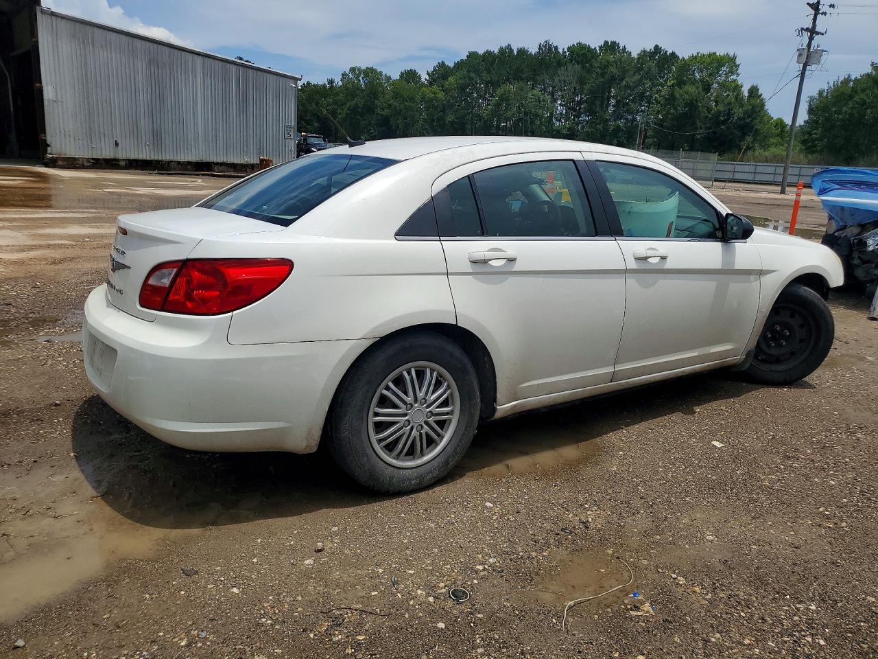 2010 Chrysler Sebring Touring White vin: 1C3CC4FBXAN126976