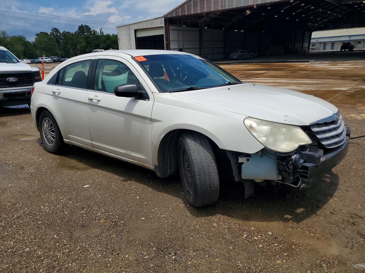 2010 Chrysler Sebring Touring White vin: 1C3CC4FBXAN126976