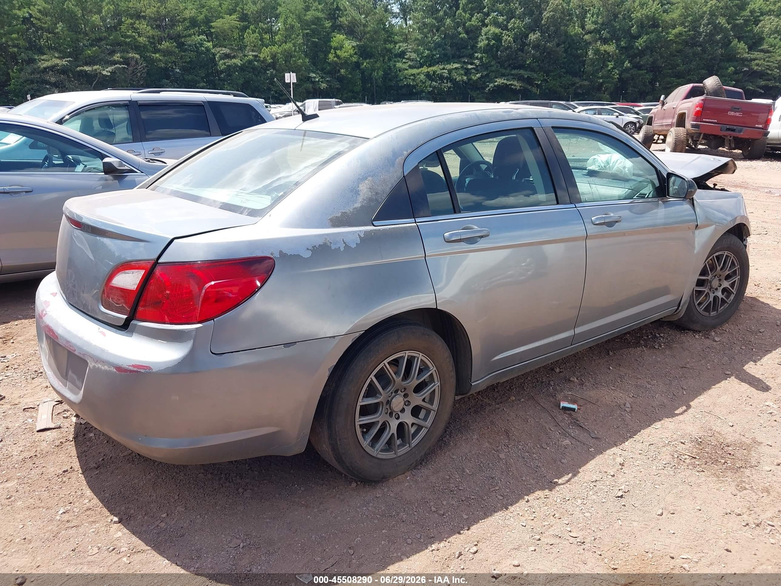 2010 Chrysler Sebring Touring Gray vin: 1C3CC4FBXAN140263