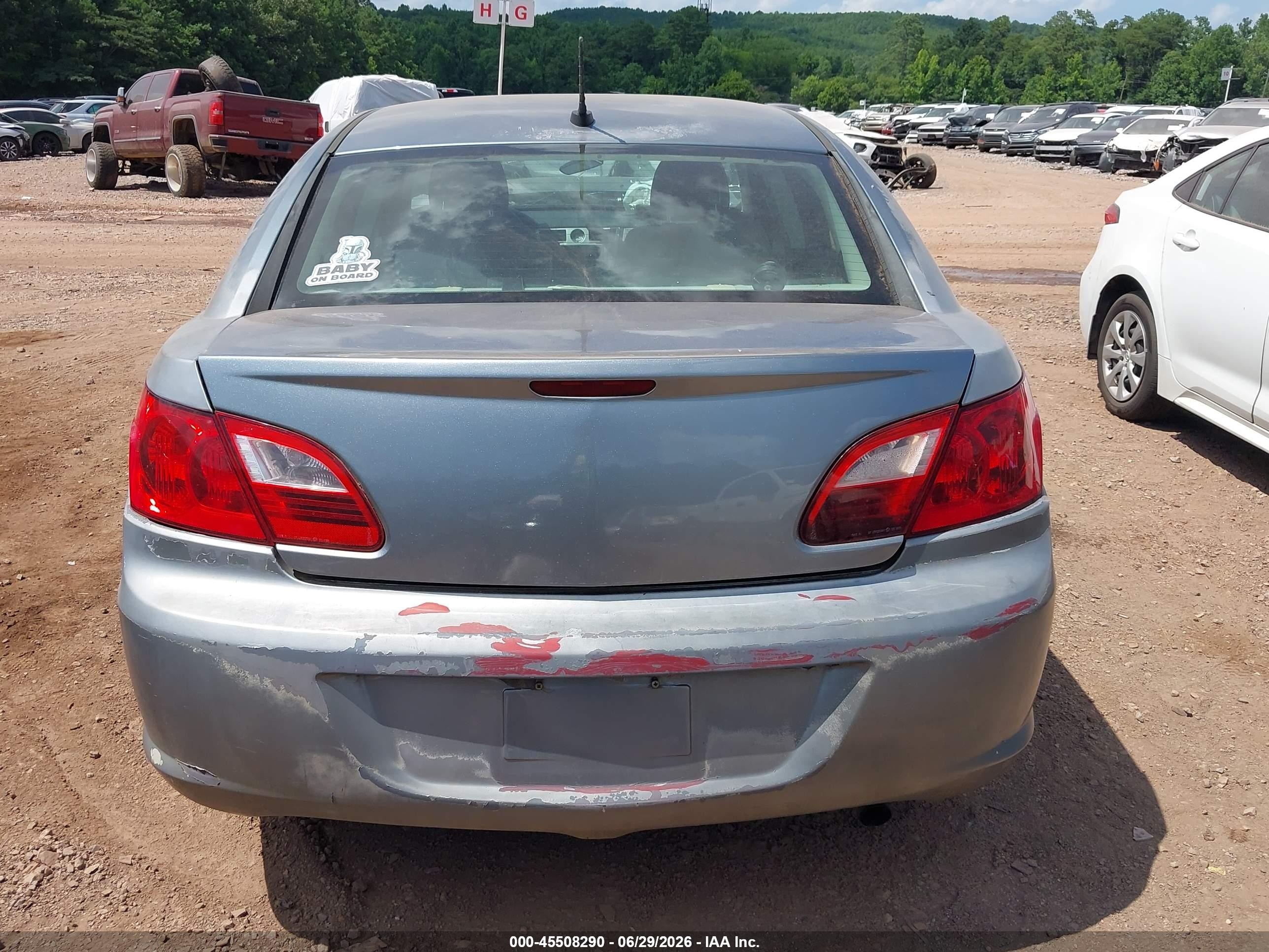 2010 Chrysler Sebring Touring Gray vin: 1C3CC4FBXAN140263