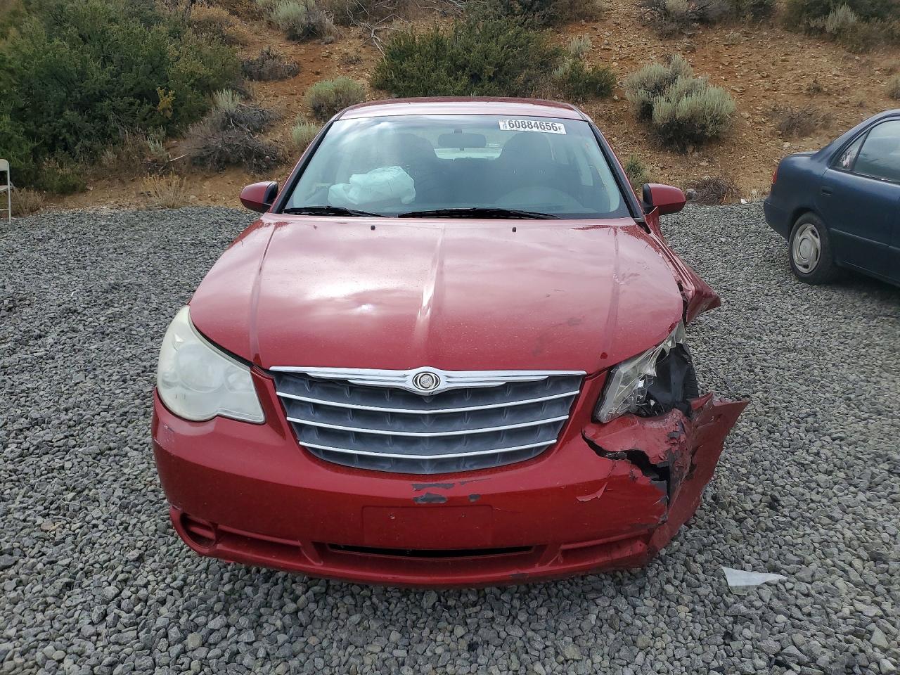 2010 Chrysler Sebring Limited Burgundy vin: 1C3CC5FB2AN163347
