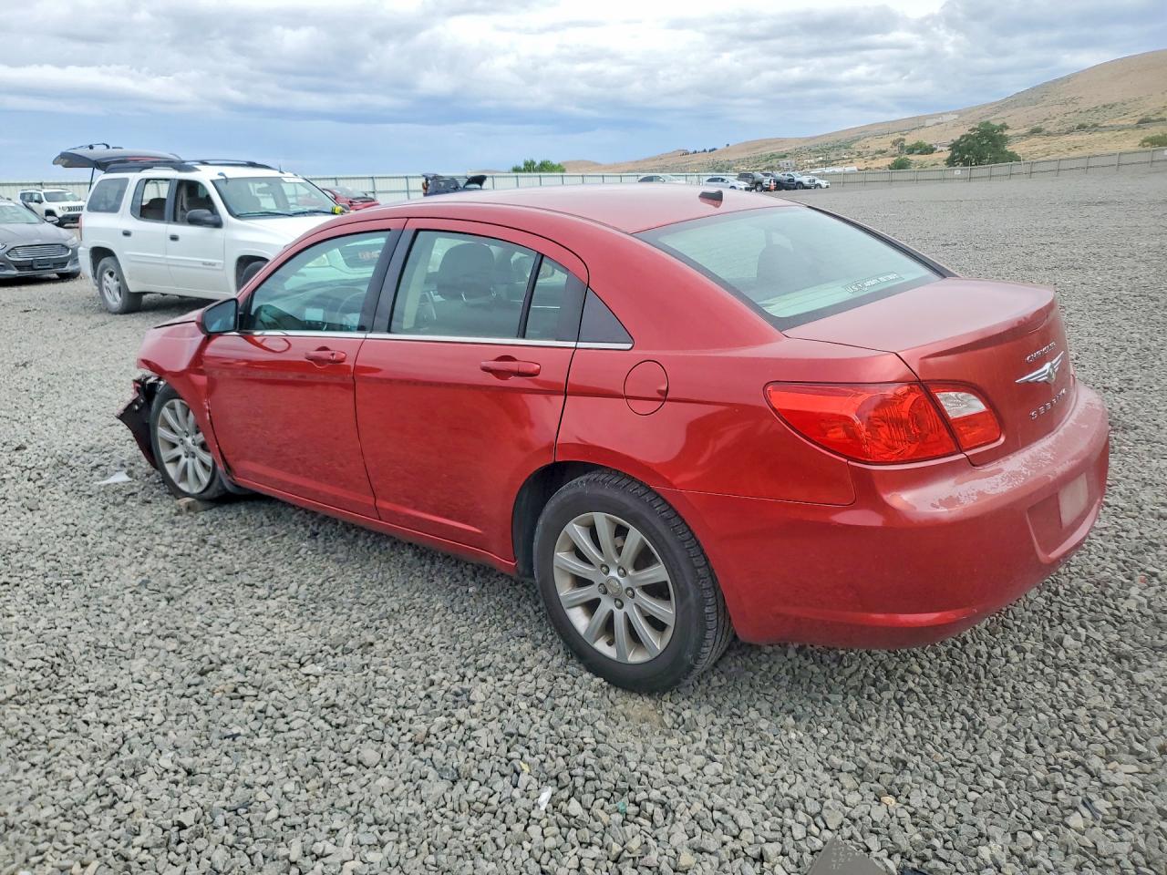 2010 Chrysler Sebring Limited Burgundy vin: 1C3CC5FB2AN163347