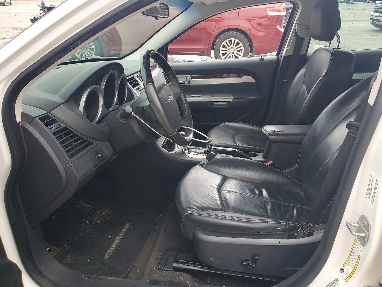 2010 Chrysler Sebring Limited Белый vin: 1C3CC5FB3AN147884