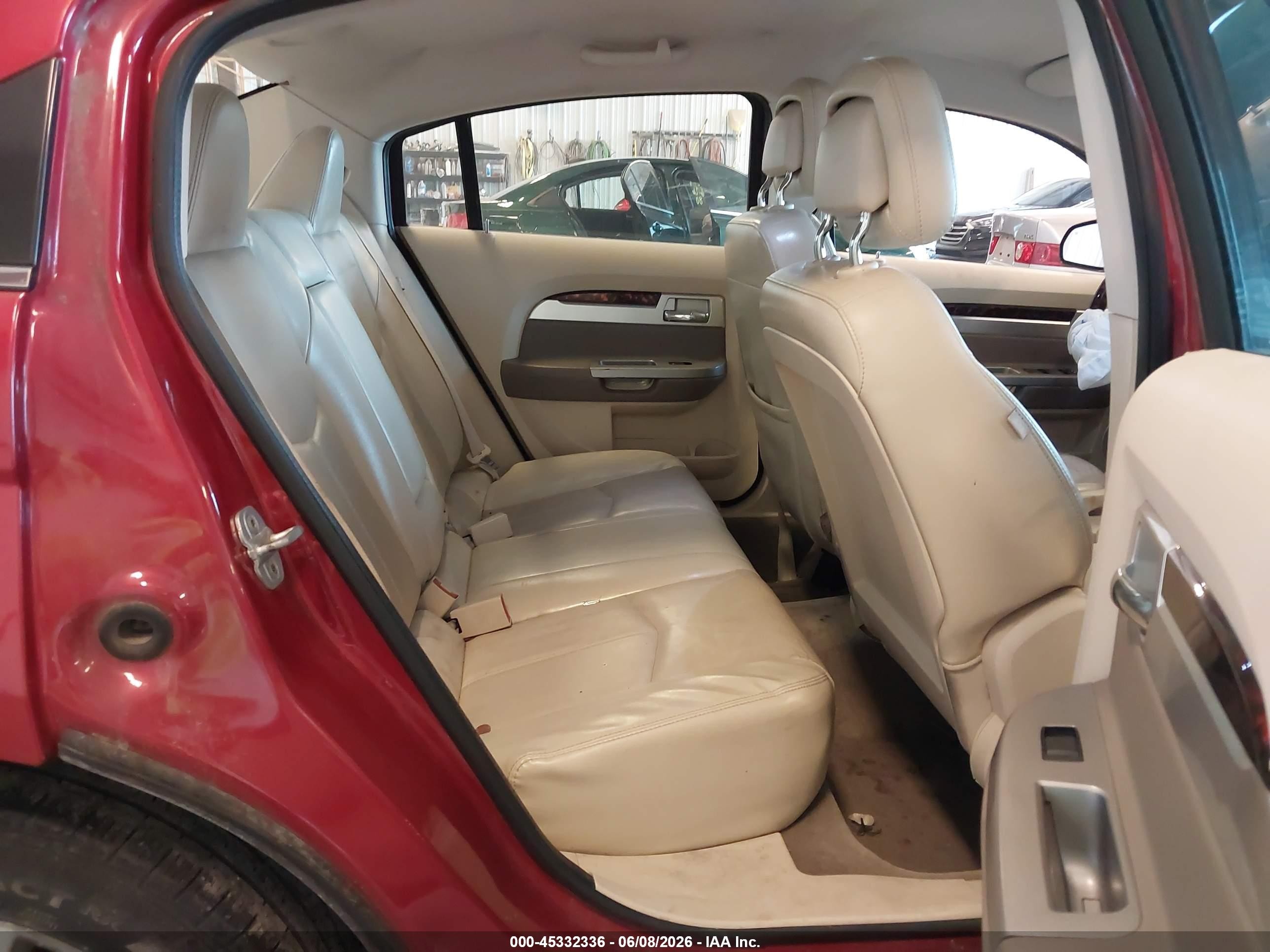 2010 Chrysler Sebring Limited Red vin: 1C3CC5FB3AN232188