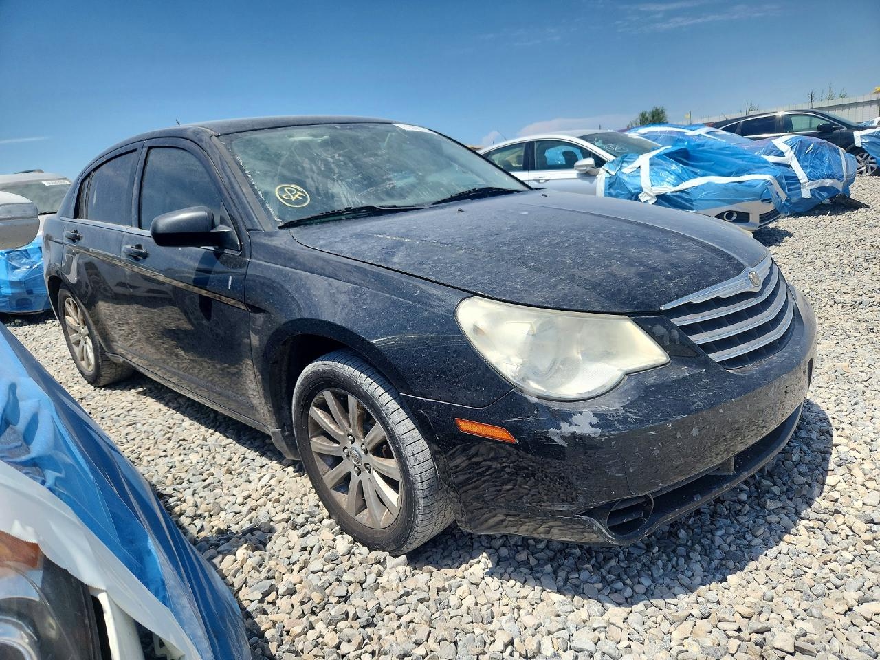 2010 Chrysler Sebring Limited Black vin: 1C3CC5FB5AN135090