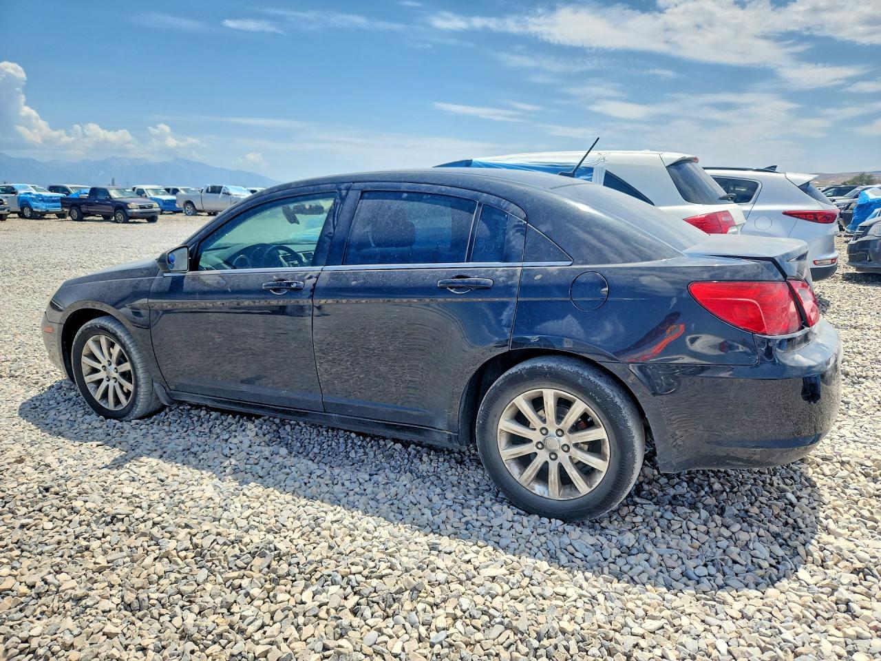 2010 Chrysler Sebring Limited Black vin: 1C3CC5FB5AN135090