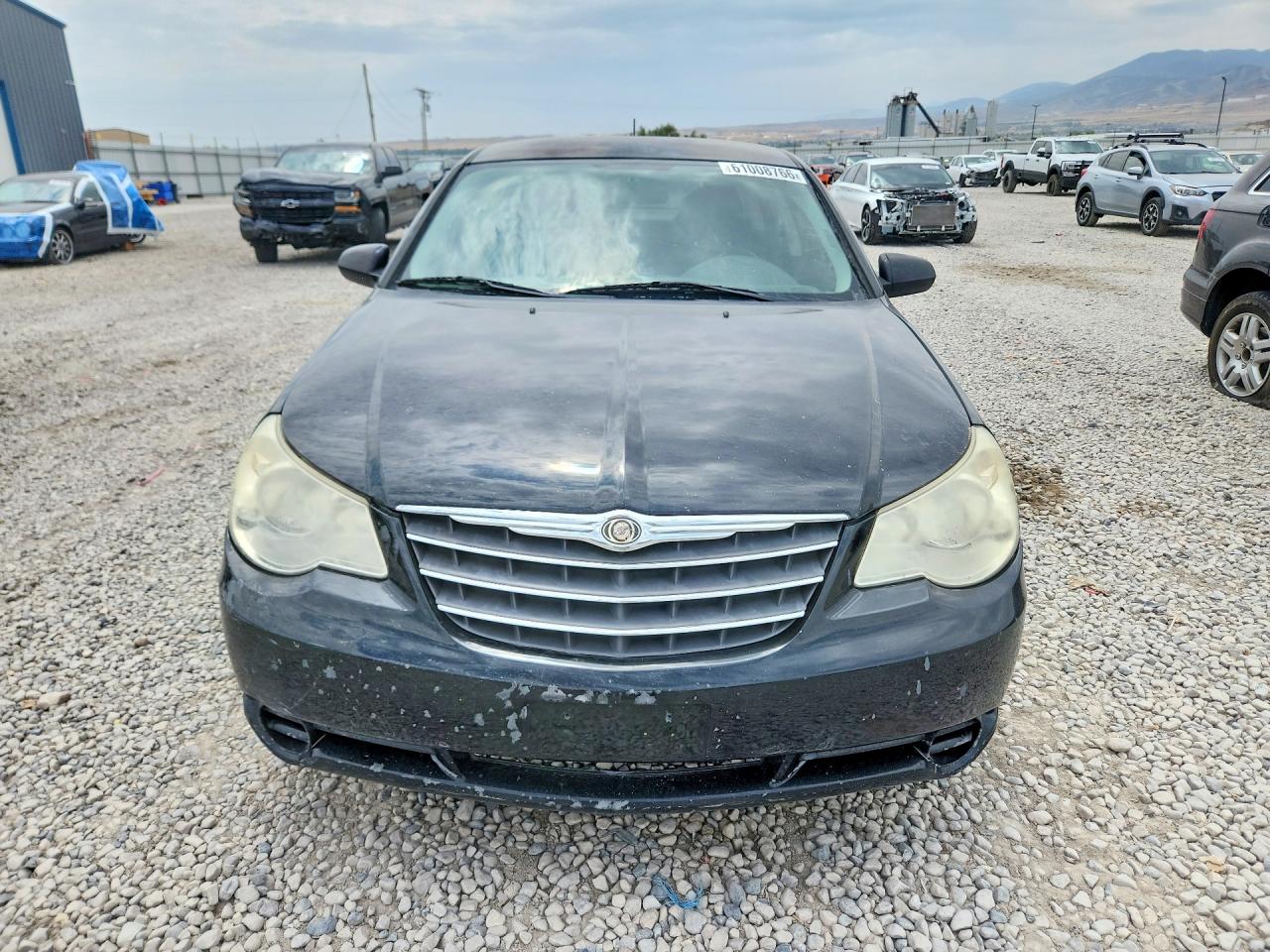 2010 Chrysler Sebring Limited Black vin: 1C3CC5FB5AN135090