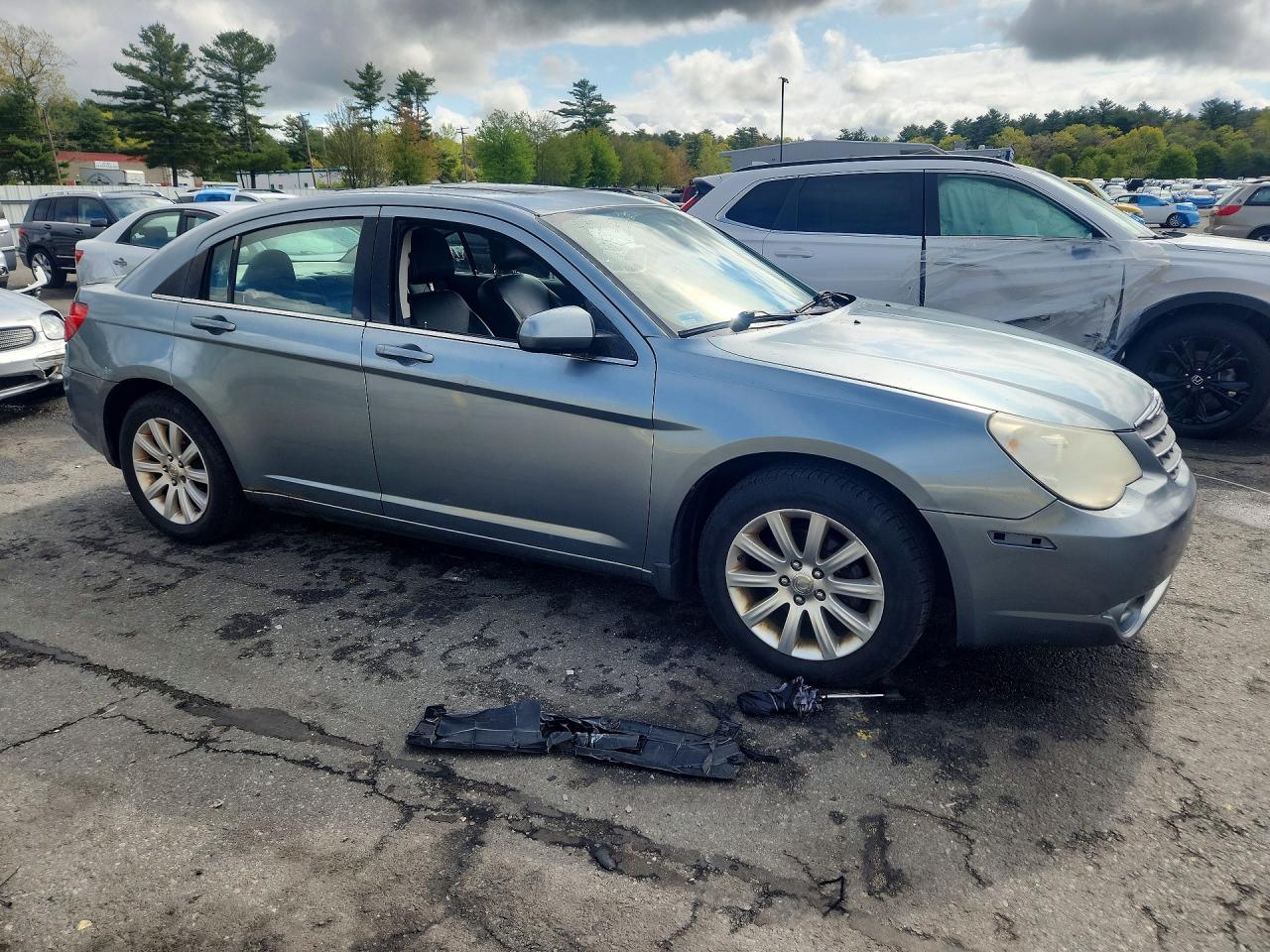 2010 Chrysler Sebring Limited Gray vin: 1C3CC5FB5AN183883