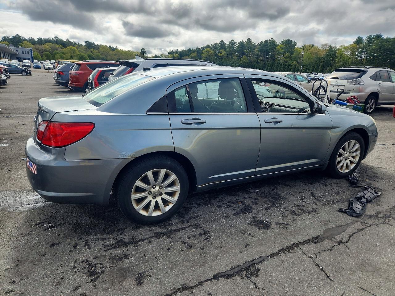 2010 Chrysler Sebring Limited Gray vin: 1C3CC5FB5AN183883