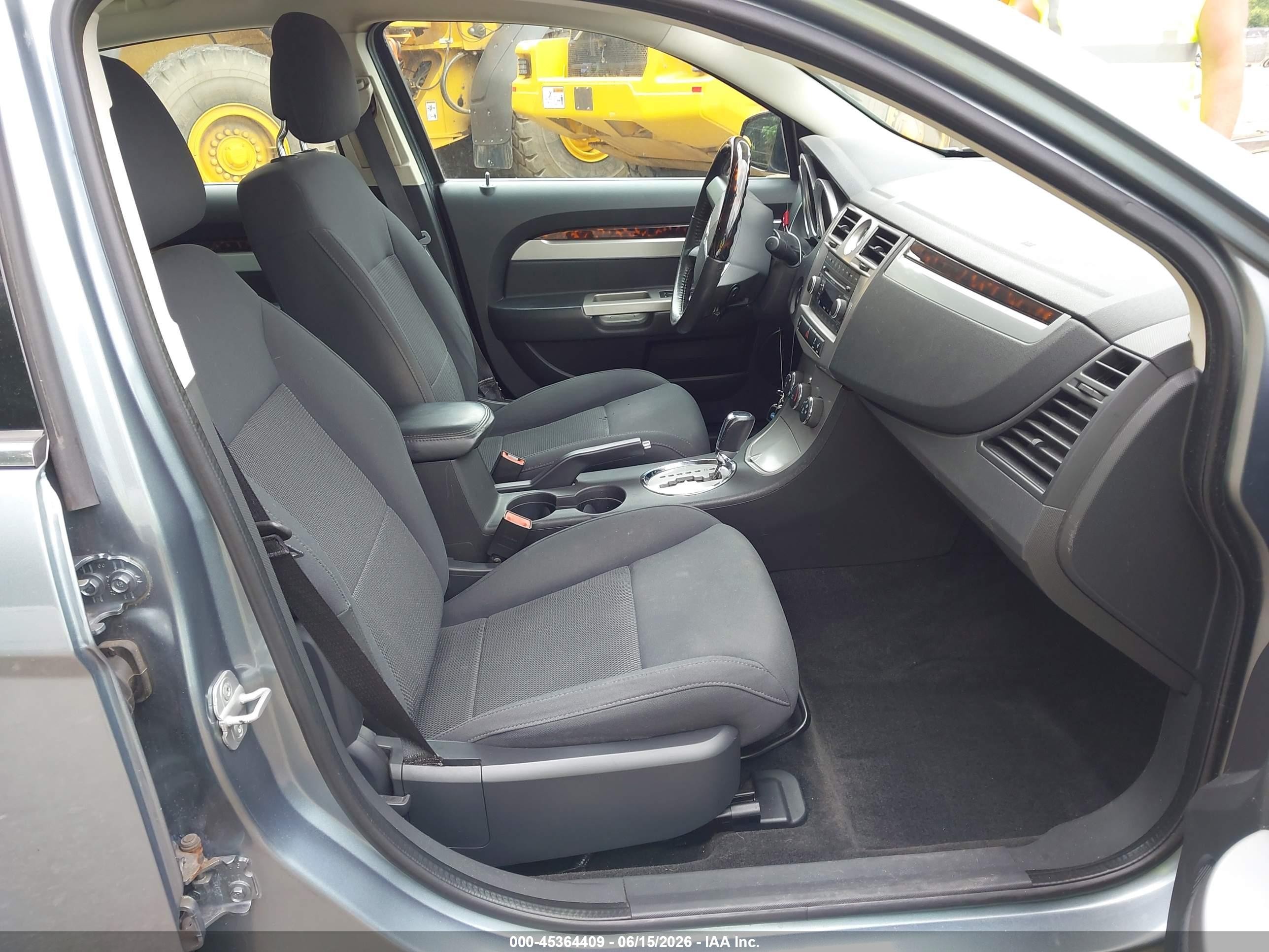 2010 Chrysler Sebring Limited Light Blue vin: 1C3CC5FB7AN205429