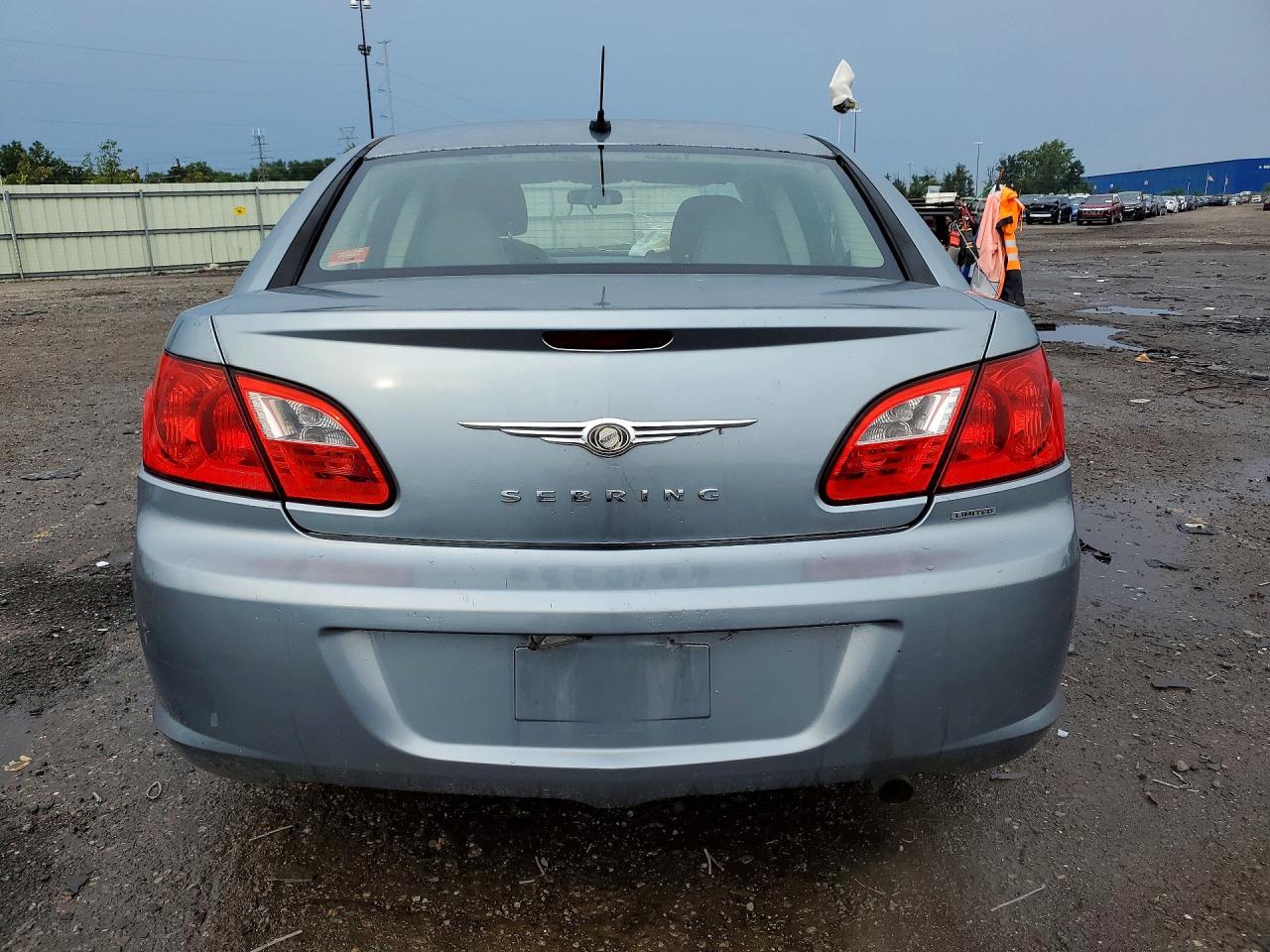 2010 Chrysler Sebring Limited Синий vin: 1C3CC5FB8AN217380