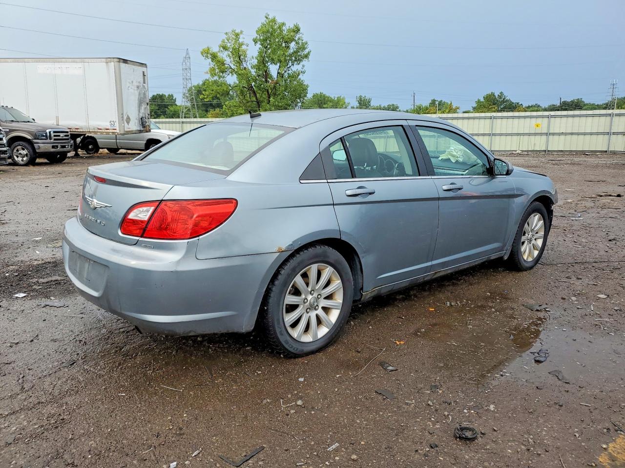 2010 Chrysler Sebring Limited Синий vin: 1C3CC5FB8AN217380