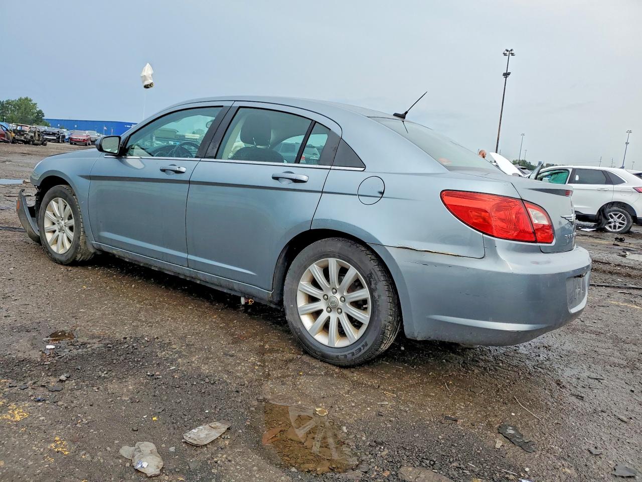 2010 Chrysler Sebring Limited Синий vin: 1C3CC5FB8AN217380