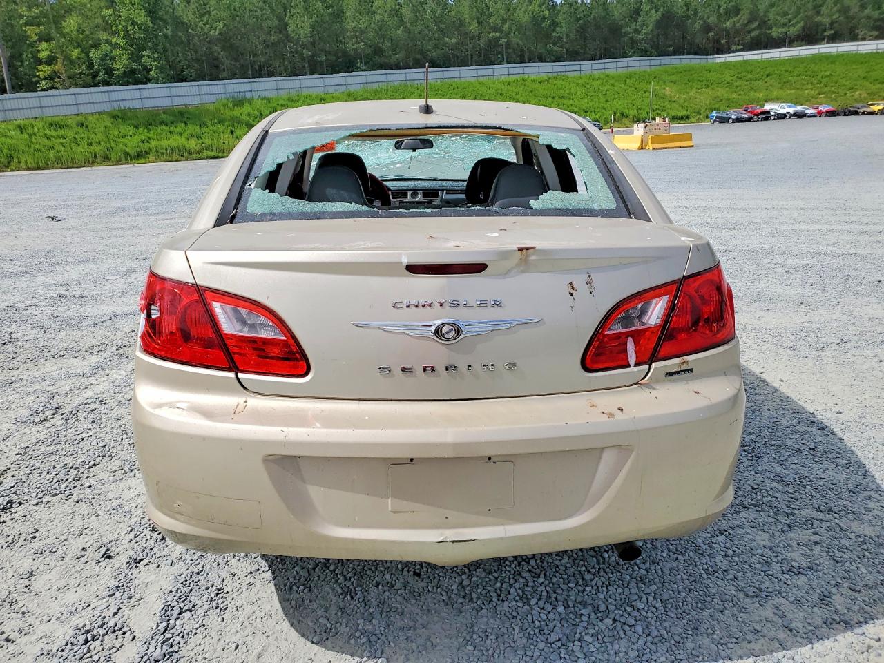 2010 Chrysler Sebring Limited Gold vin: 1C3CC5FB9AN148408