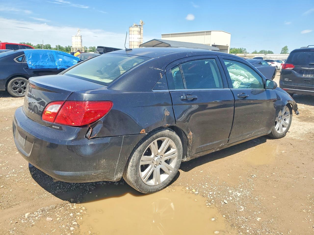 2010 Chrysler Sebring Limited Black vin: 1C3CC5FV8AN148992