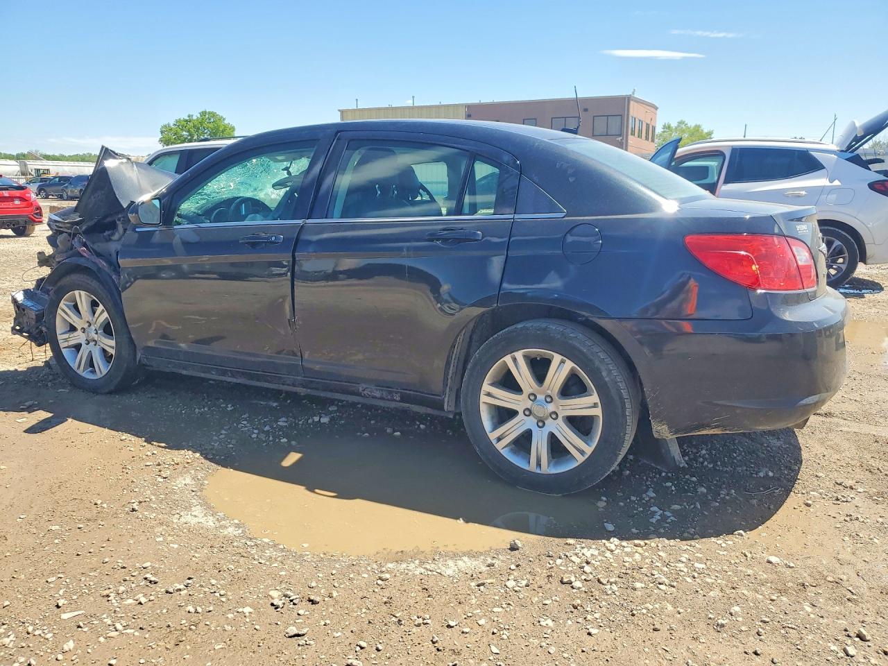 2010 Chrysler Sebring Limited Black vin: 1C3CC5FV8AN148992