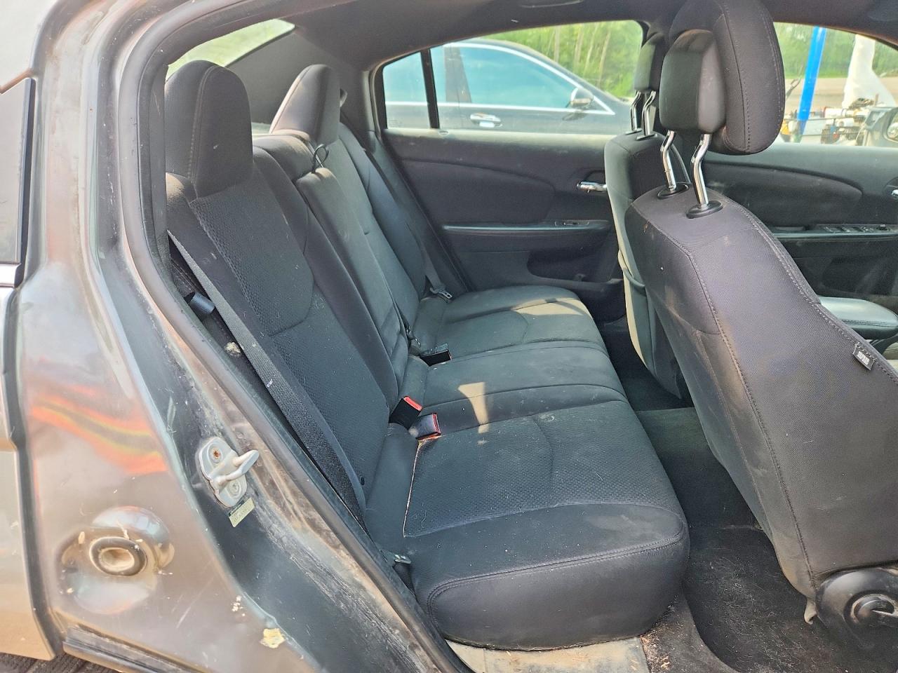 2012 Chrysler 200 Lx Gray vin: 1C3CCBAB0CN328837