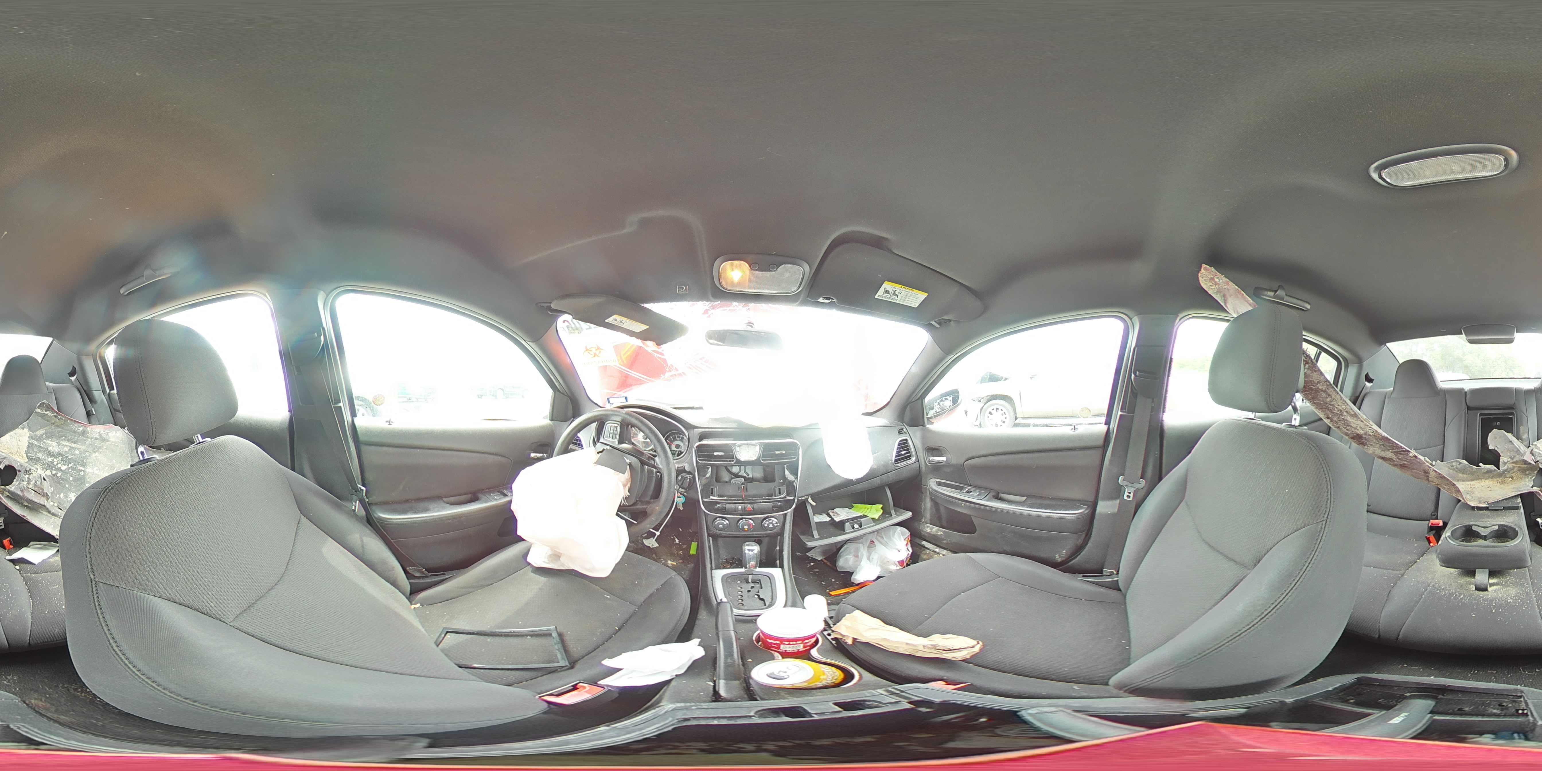 2014 Chrysler 200 Lx Red vin: 1C3CCBAB0EN238462