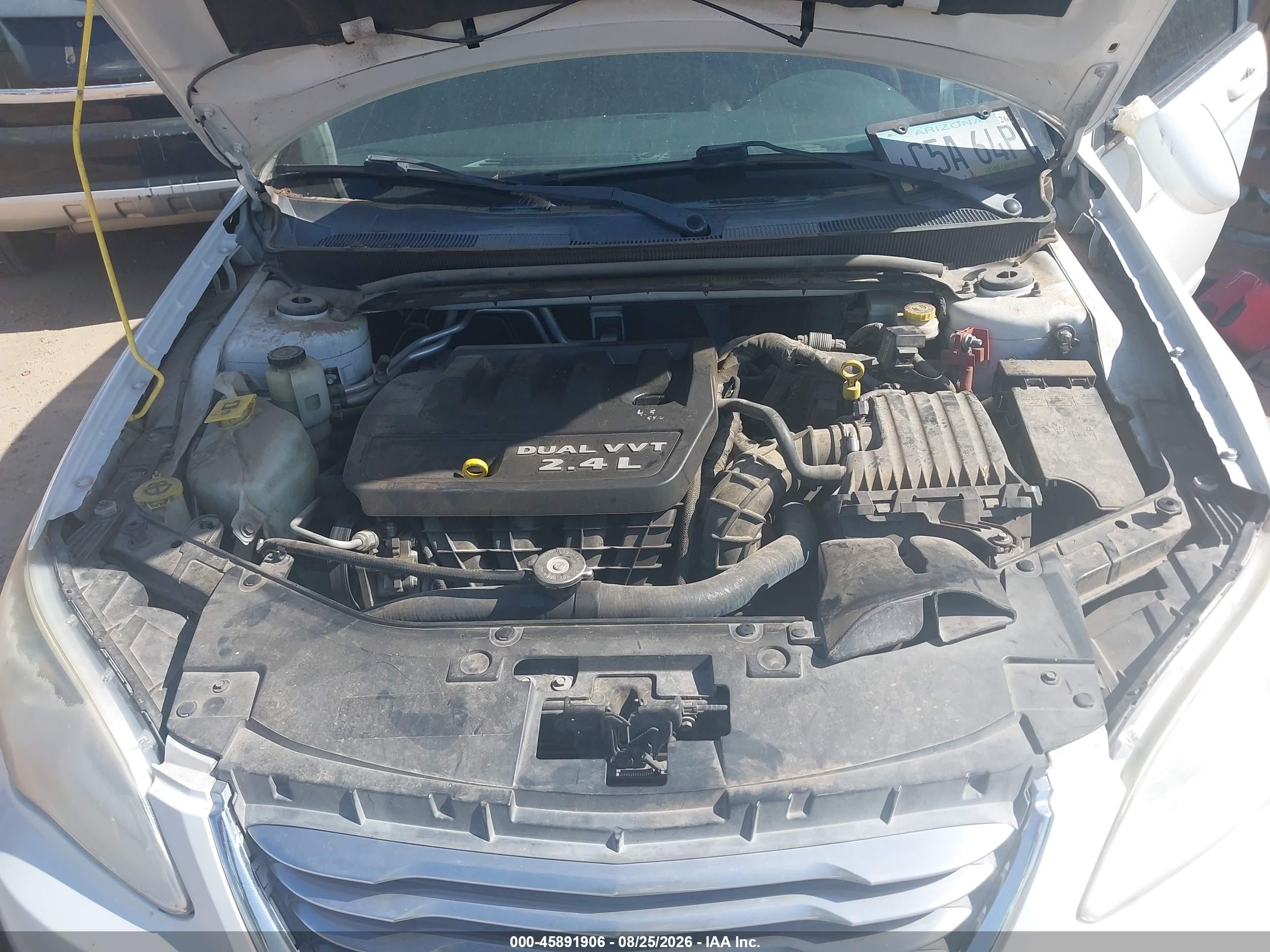 2013 Chrysler 200 Lx White vin: 1C3CCBAB1DN647164