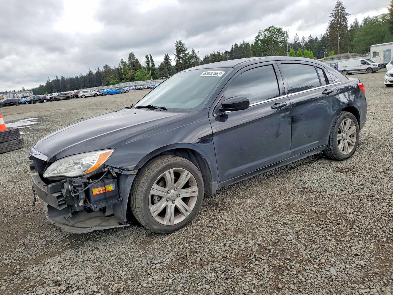 2013 Chrysler 200 Lx Black vin: 1C3CCBAB1DN669973
