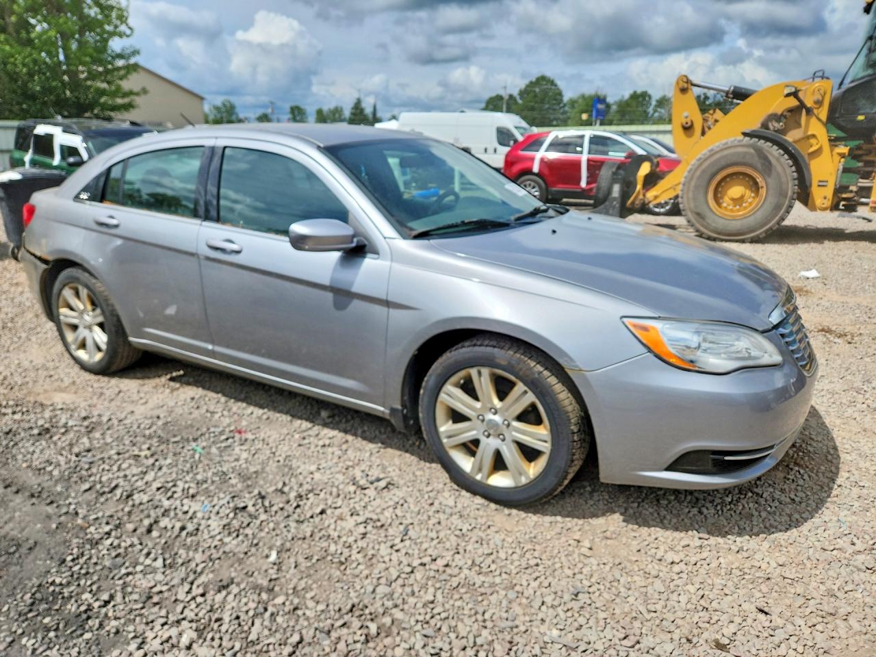 2013 Chrysler 200 Lx Silver vin: 1C3CCBAB1DN670086