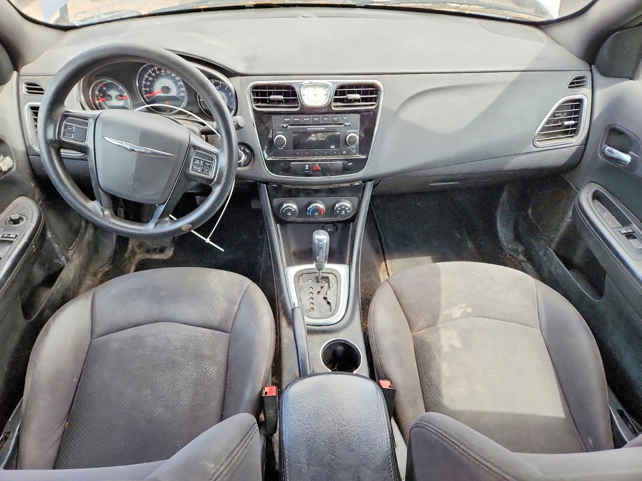 2013 Chrysler 200 Lx Silver vin: 1C3CCBAB1DN670086