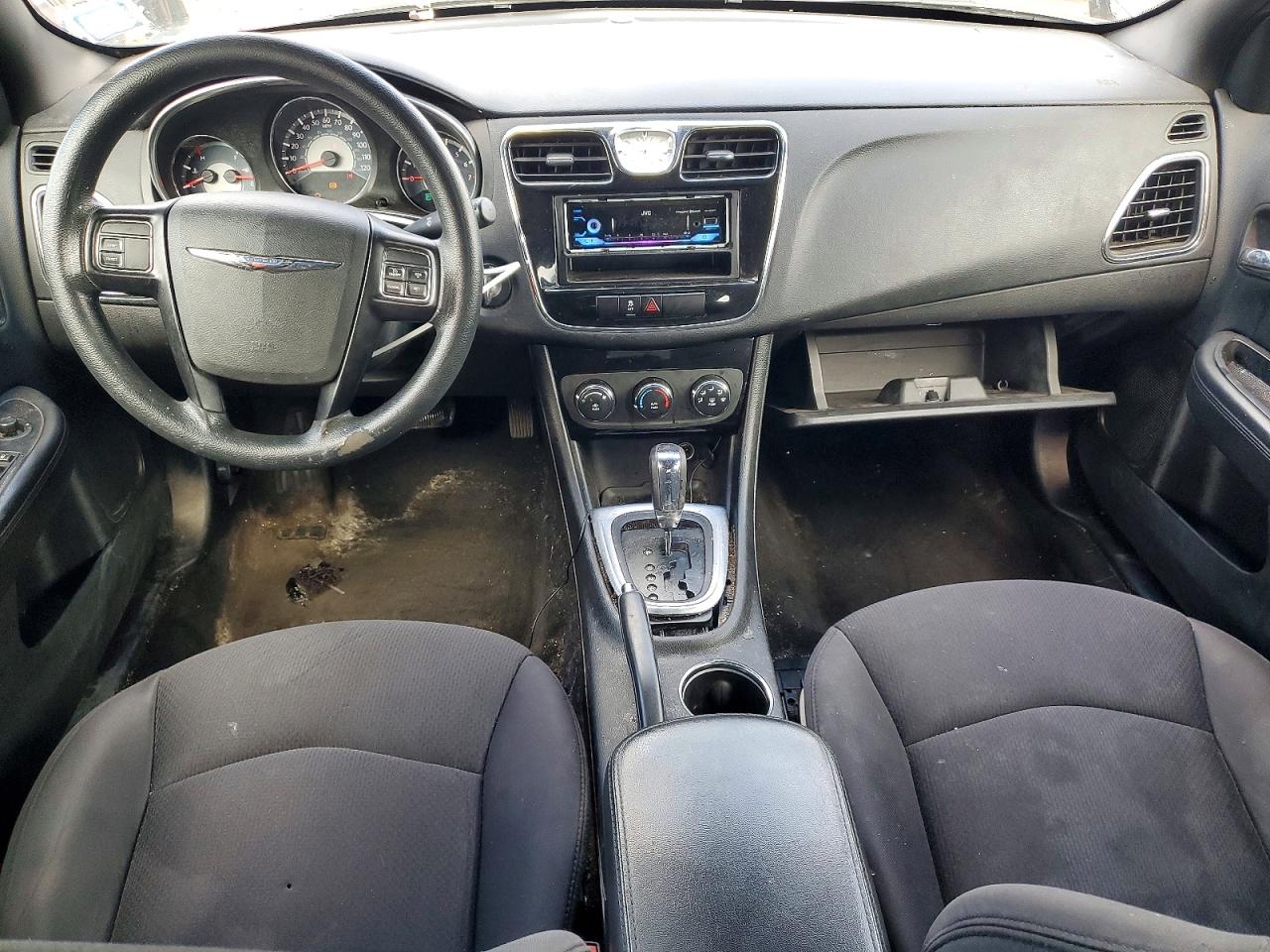 2013 Chrysler 200 Lx Silver vin: 1C3CCBAB1DN686532