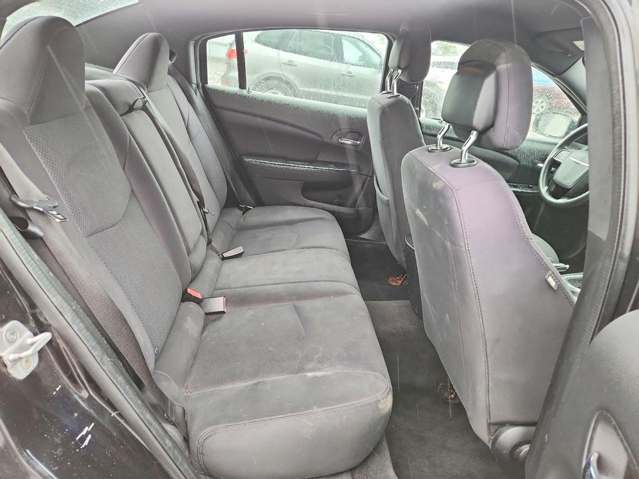 2014 Chrysler 200 Lx Black vin: 1C3CCBAB1EN124485