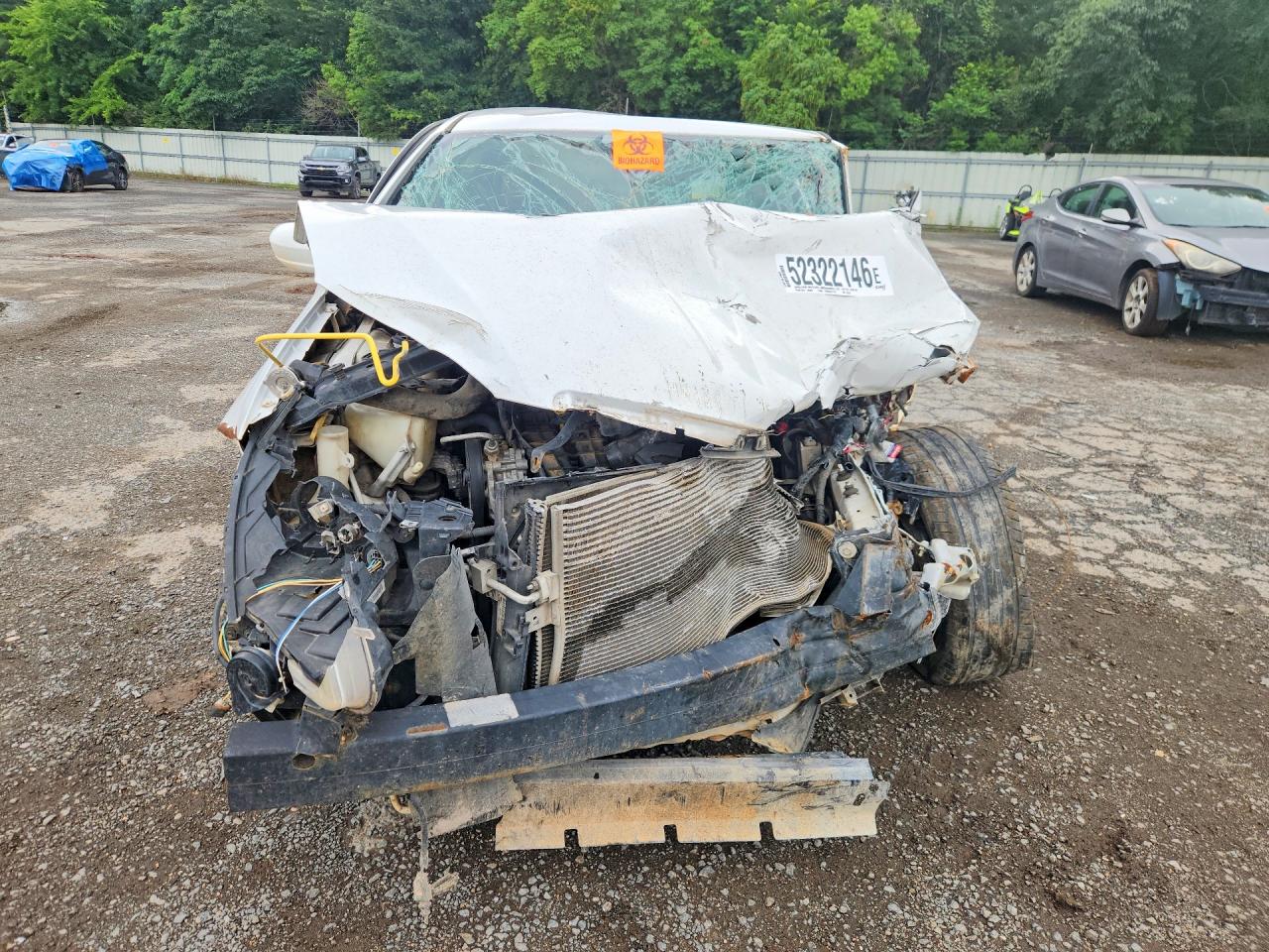 2014 Chrysler 200 Lx Белый vin: 1C3CCBAB1EN213165
