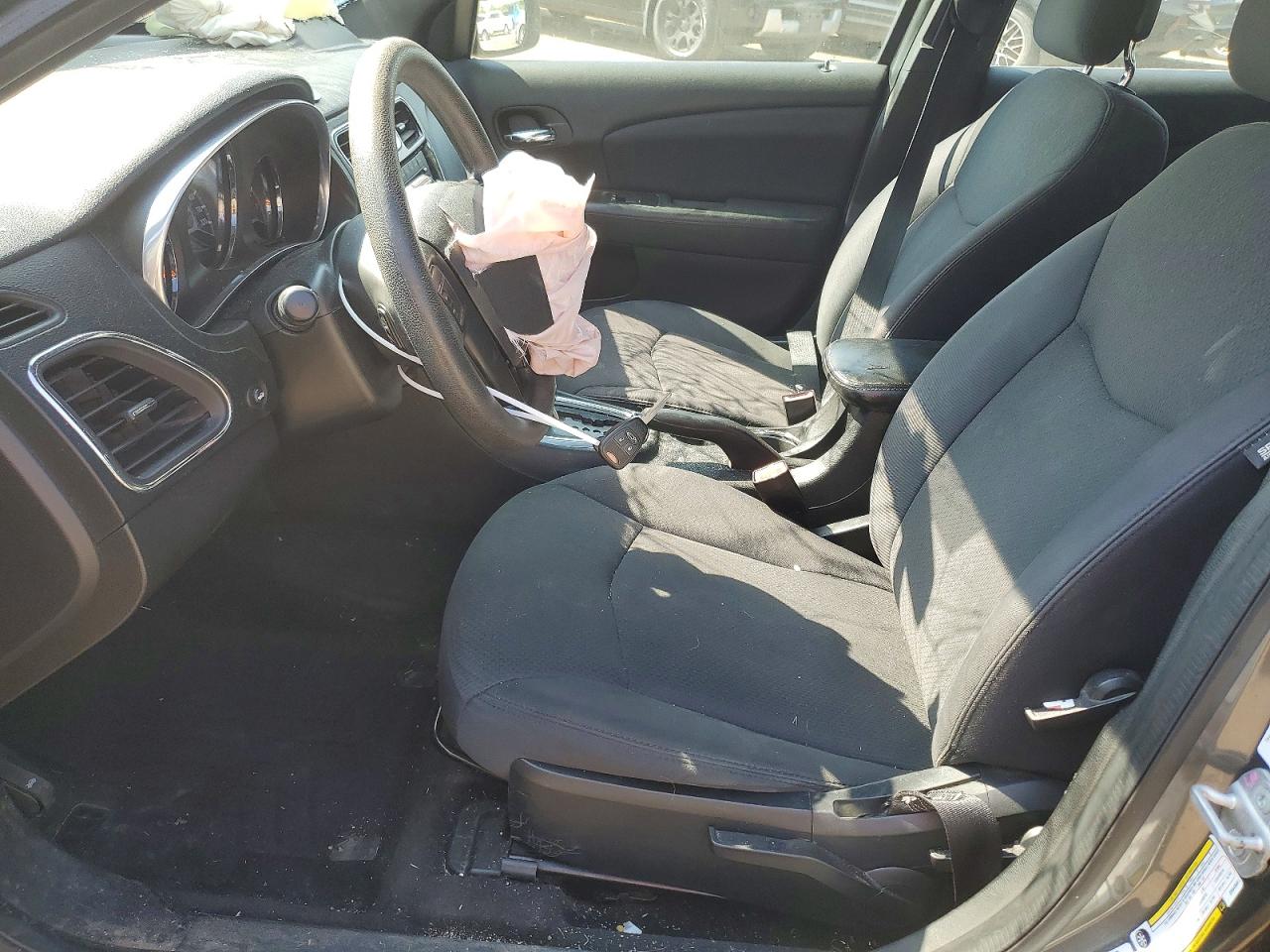 2013 Chrysler 200 Lx Серый vin: 1C3CCBAB2DN640661