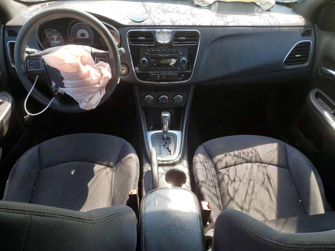 2013 Chrysler 200 Lx Серый vin: 1C3CCBAB2DN640661