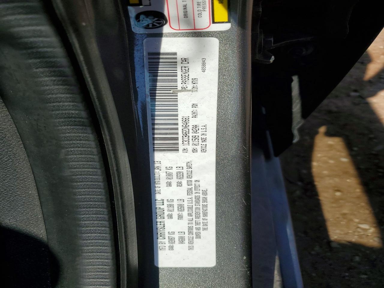 2013 Chrysler 200 Lx Серый vin: 1C3CCBAB2DN640661