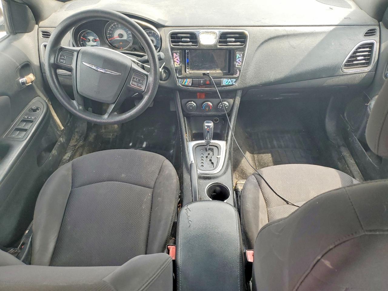 2013 Chrysler 200 Lx Brown vin: 1C3CCBAB2DN648078