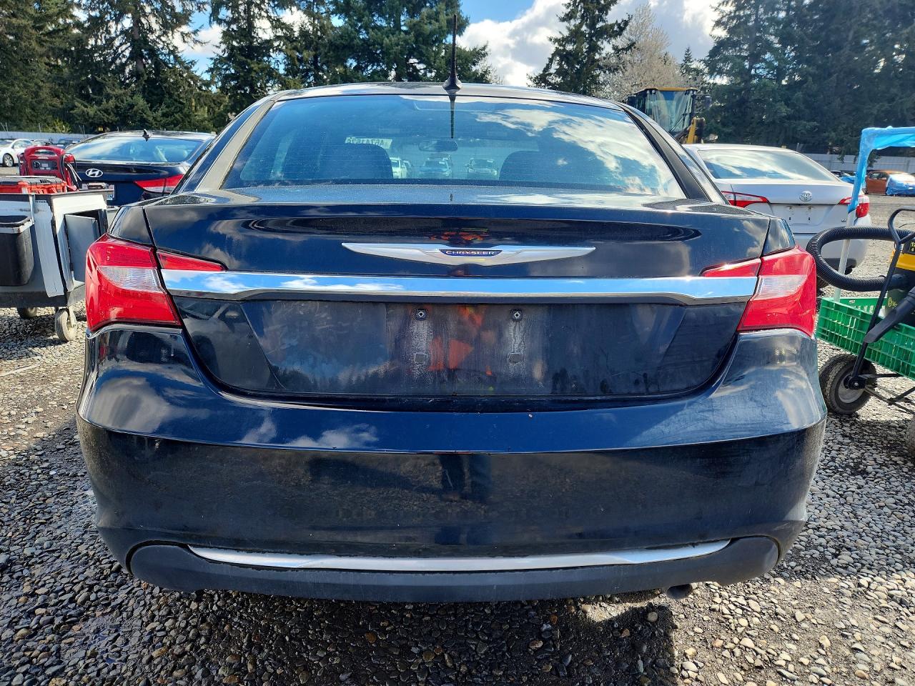 2014 Chrysler 200 Lx Black vin: 1C3CCBAB2EN125273