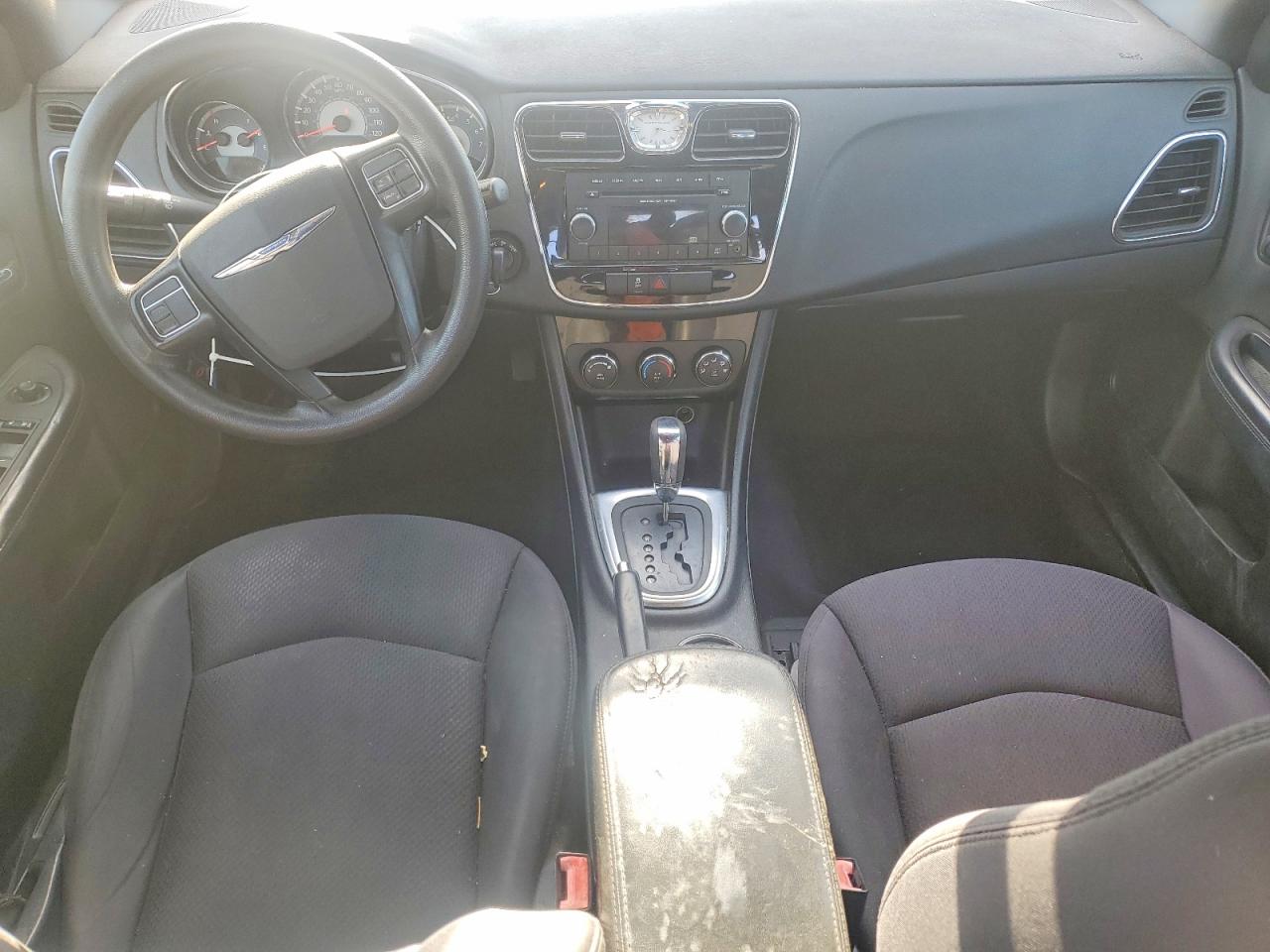 2014 Chrysler 200 Lx Black vin: 1C3CCBAB2EN146687