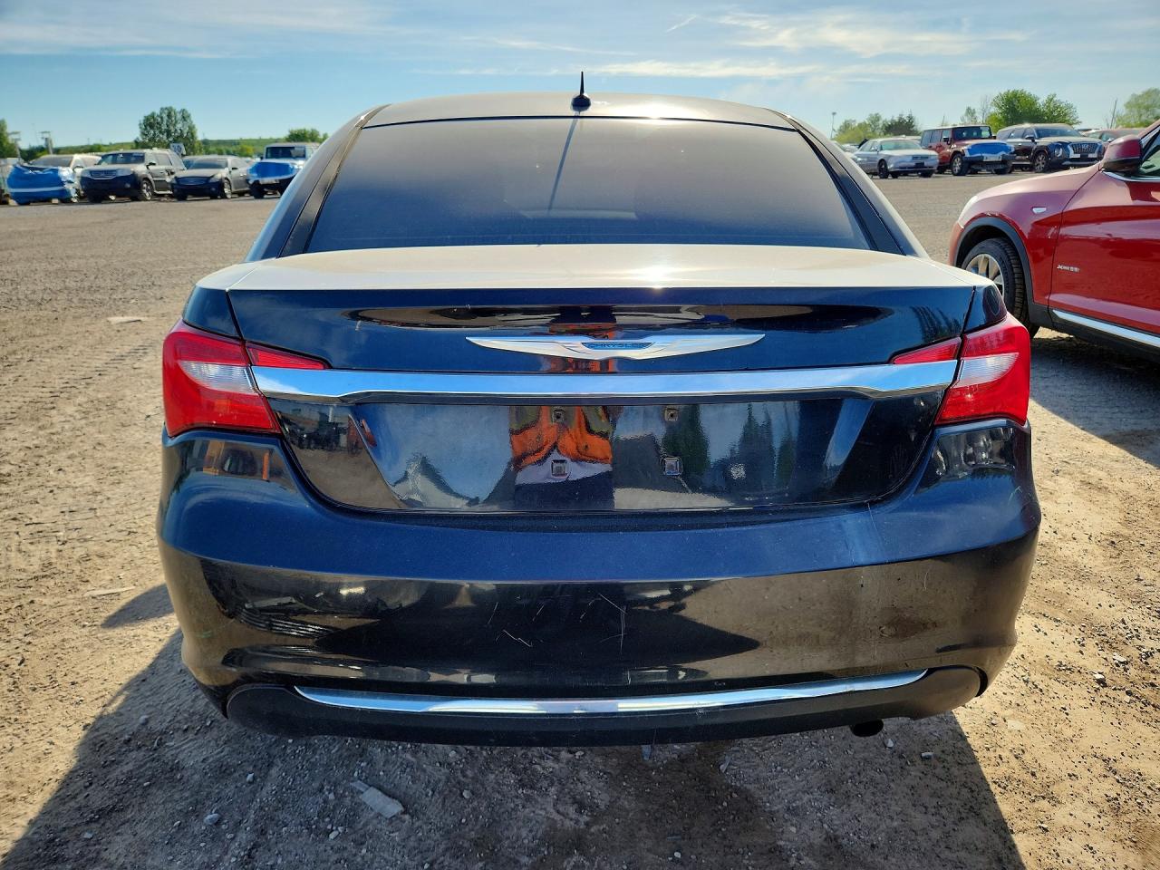 2013 Chrysler 200 Black vin: 1C3CCBAB3DN532744