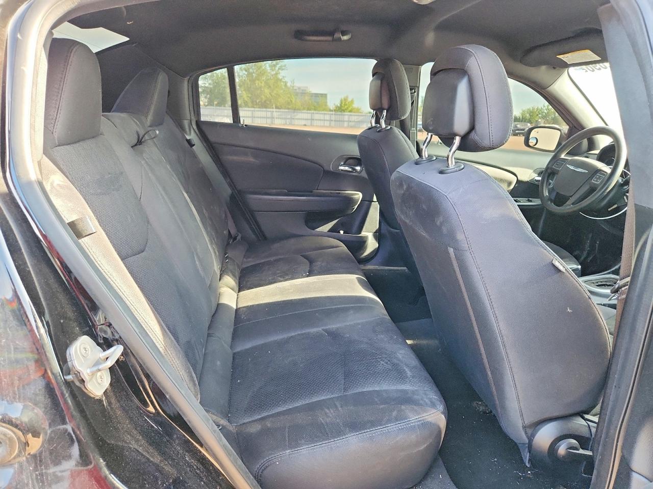2013 Chrysler 200 Black vin: 1C3CCBAB3DN532744