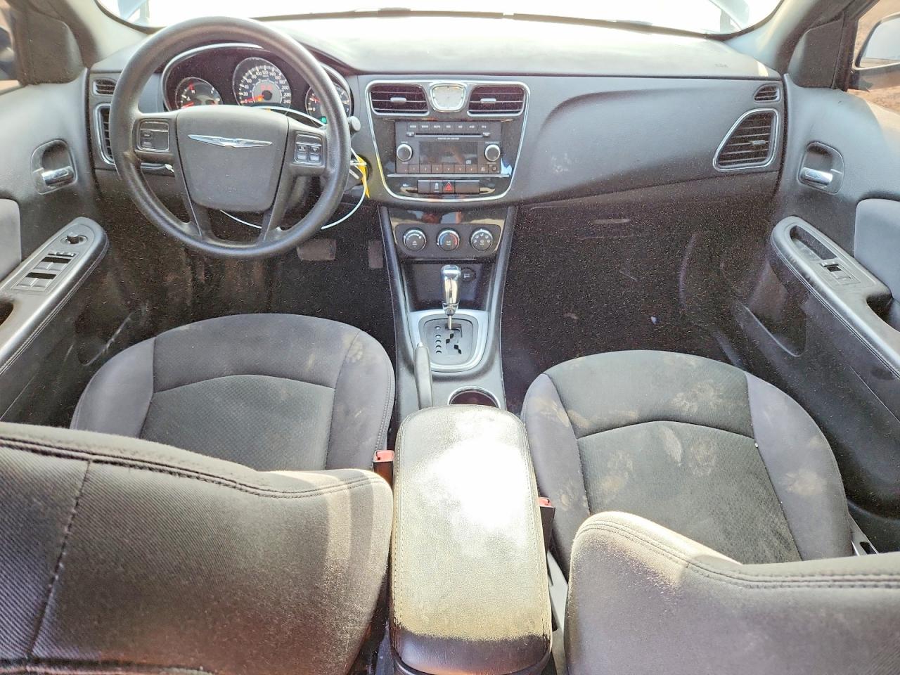 2013 Chrysler 200 Black vin: 1C3CCBAB3DN532744