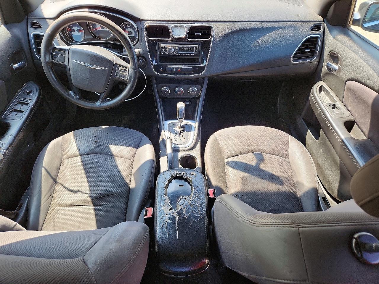 2014 Chrysler 200 Lx Black vin: 1C3CCBAB3EN211398