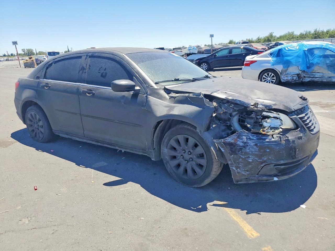 2012 Chrysler 200 Lx Black vin: 1C3CCBAB4CN199727