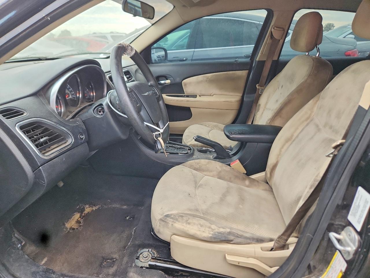 2012 Chrysler 200 Lx Black vin: 1C3CCBAB4CN199727
