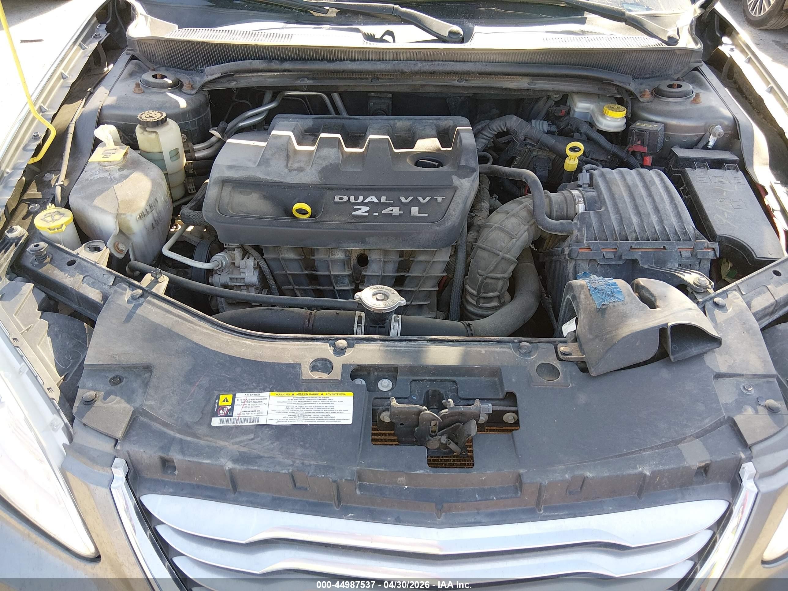 2013 Chrysler 200 Lx Gray vin: 1C3CCBAB4DN671118