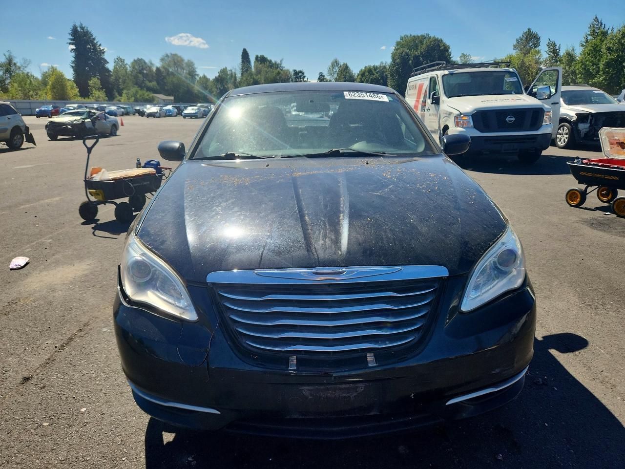 2013 Chrysler 200 Lx Black vin: 1C3CCBAB4DN733701