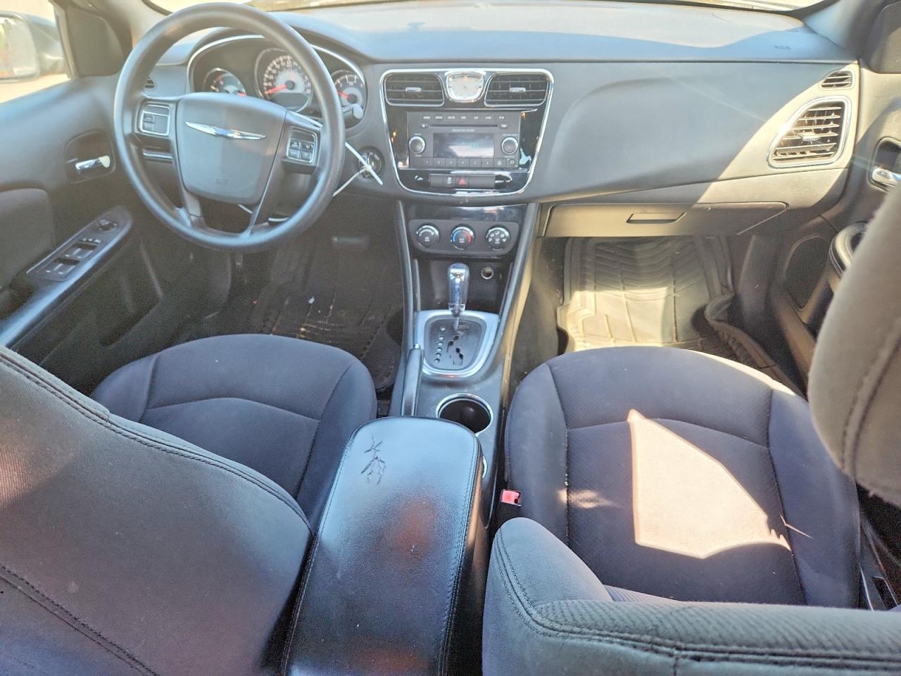 2013 Chrysler 200 Lx Black vin: 1C3CCBAB4DN733701
