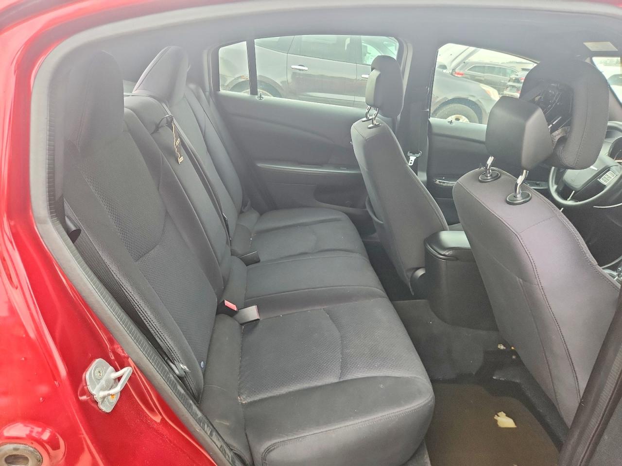 2014 Chrysler 200 Lx Red vin: 1C3CCBAB4EN122648