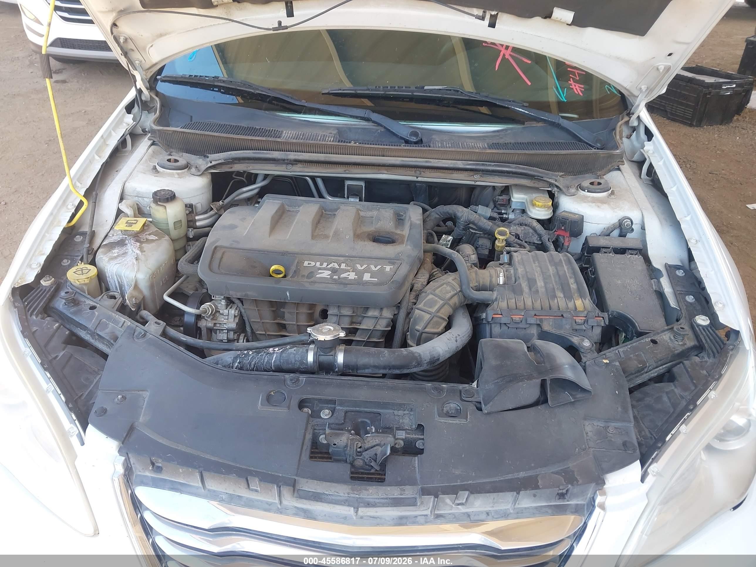 2014 Chrysler 200 Lx Белый vin: 1C3CCBAB4EN170389