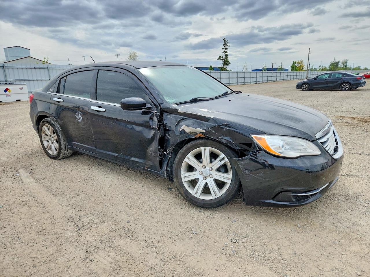 2014 Chrysler 200 Lx Black vin: 1C3CCBAB4EN208073