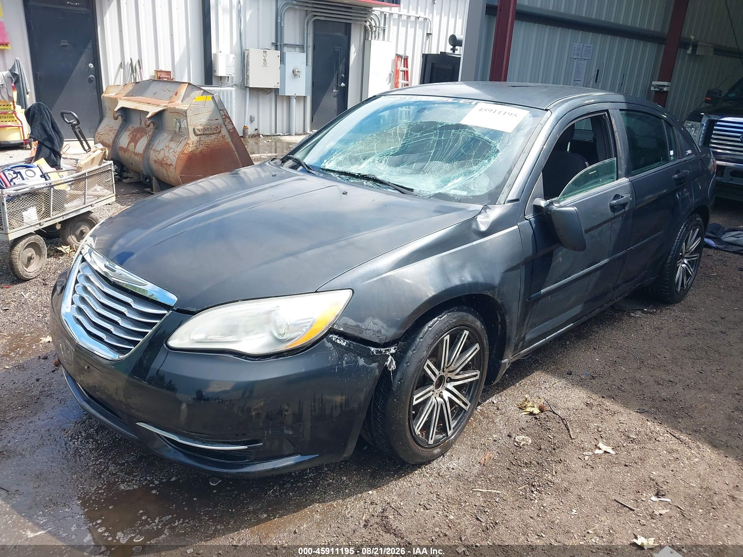 2012 Chrysler 200 Lx Black vin: 1C3CCBAB5CN208421
